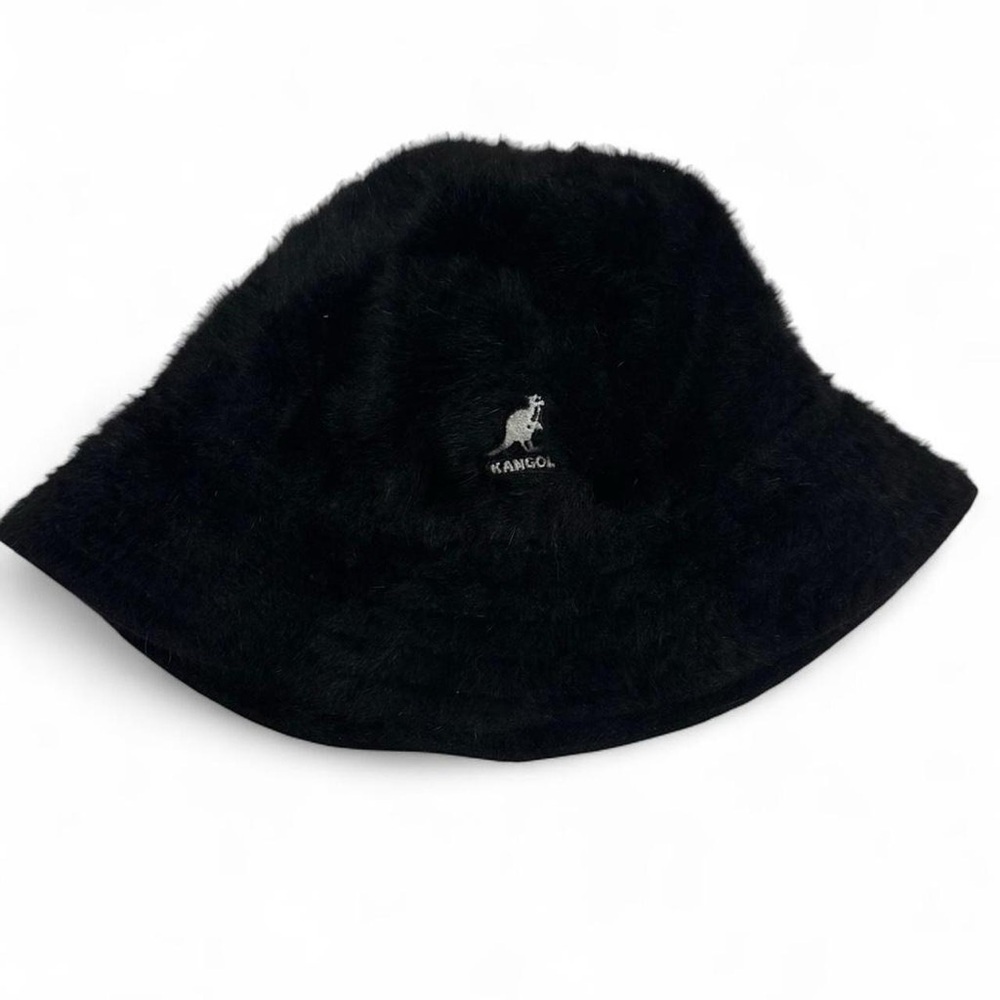 Kangol Luxe Black Faux Fur Hat